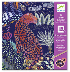 Djeco Scratch Boards Lush Nature