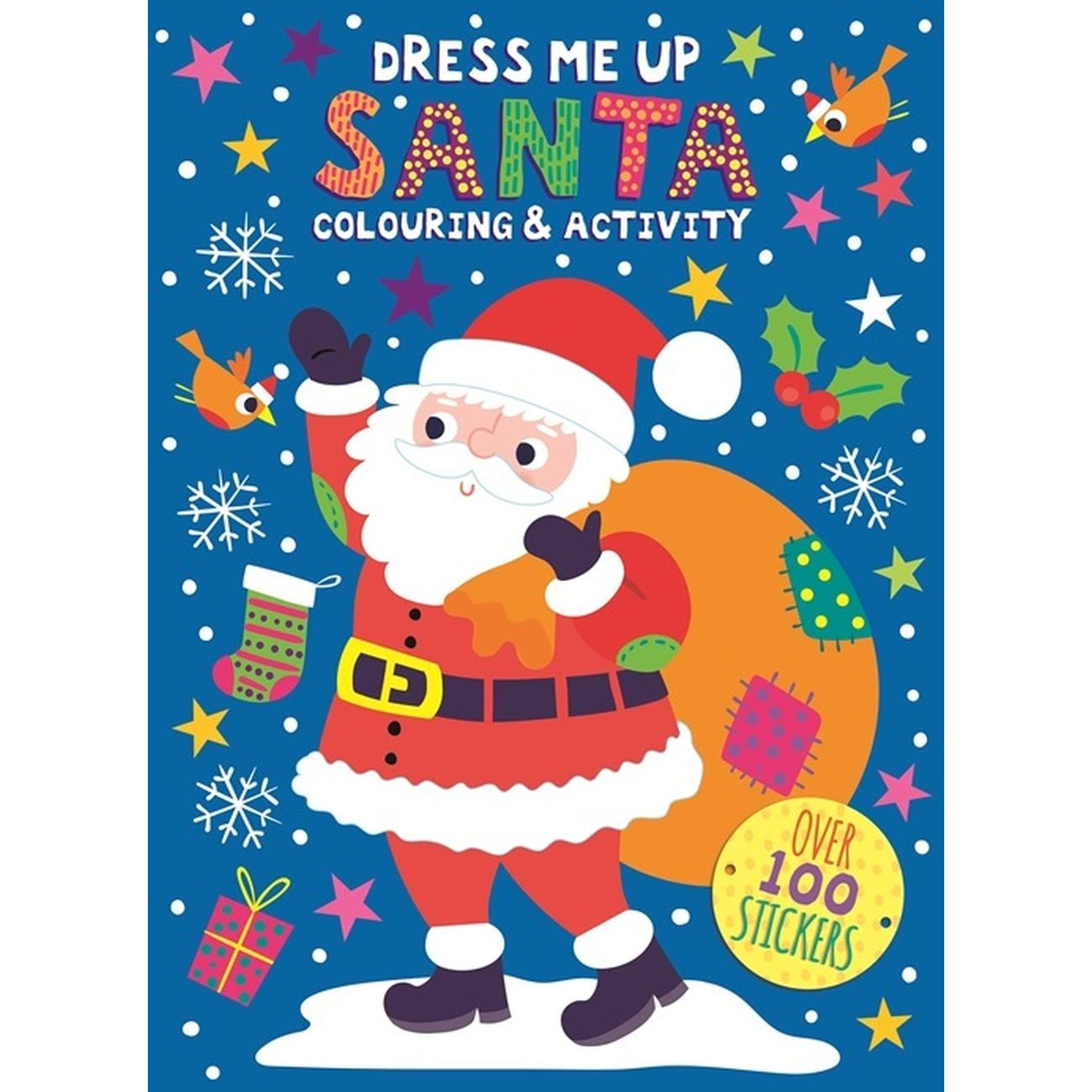 Dress Me Up Santa Colouring & Activity Book – Toyworld NZ