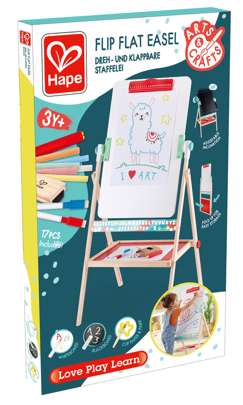 Hape Arts & Crafts Flip Flat Easel