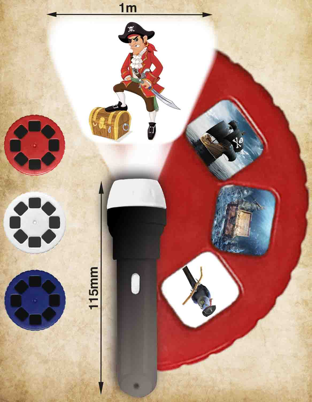 Brainstorm Toys Pirate Torch & Projector