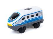 Hape Railway White Intercity Battery Powered Locomotive