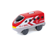 Hape Railway Red Intercity Battery Powered Locomotive