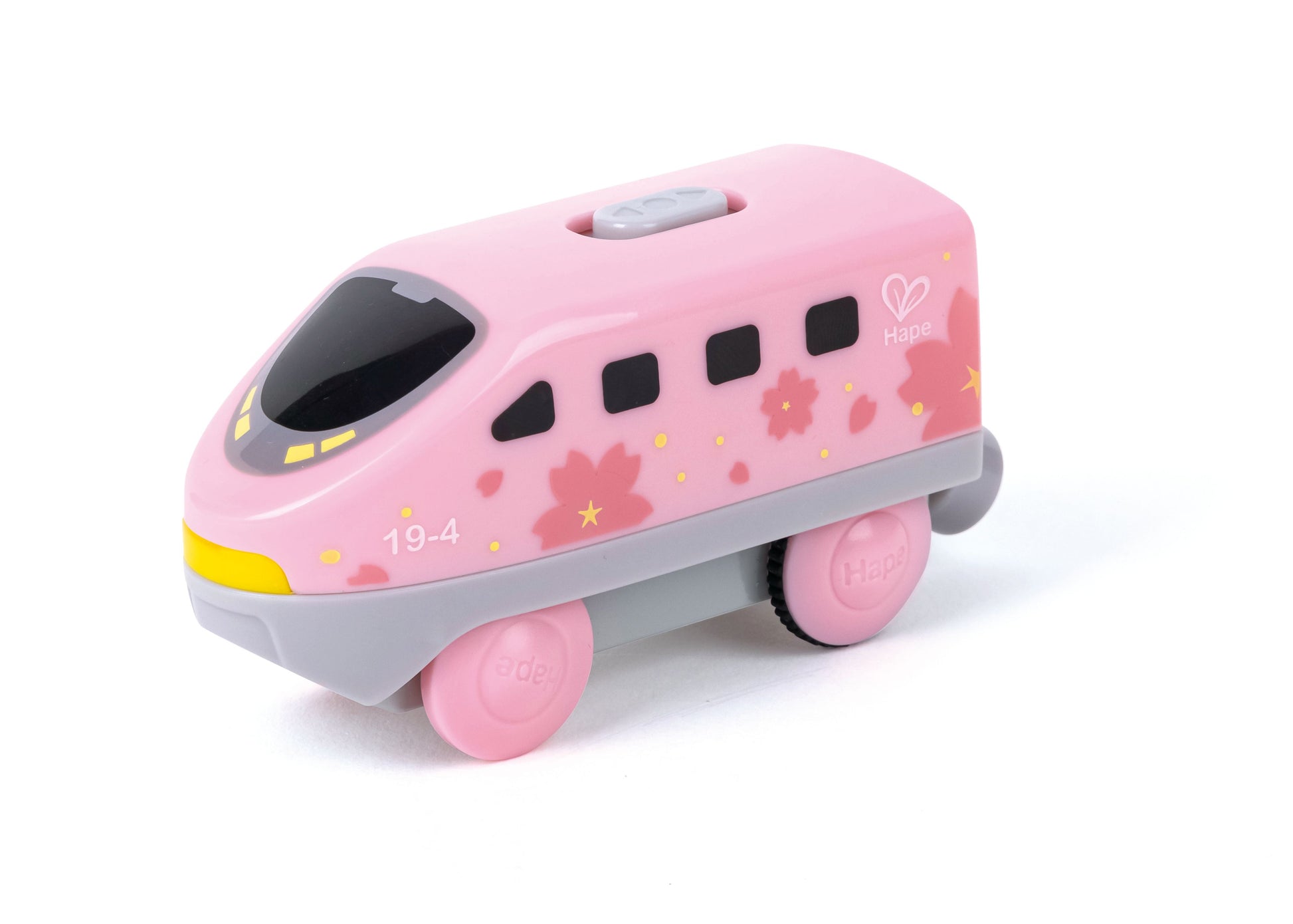Hape Railway Pink Intercity Battery Powered Locomotive - Toyworld NZ