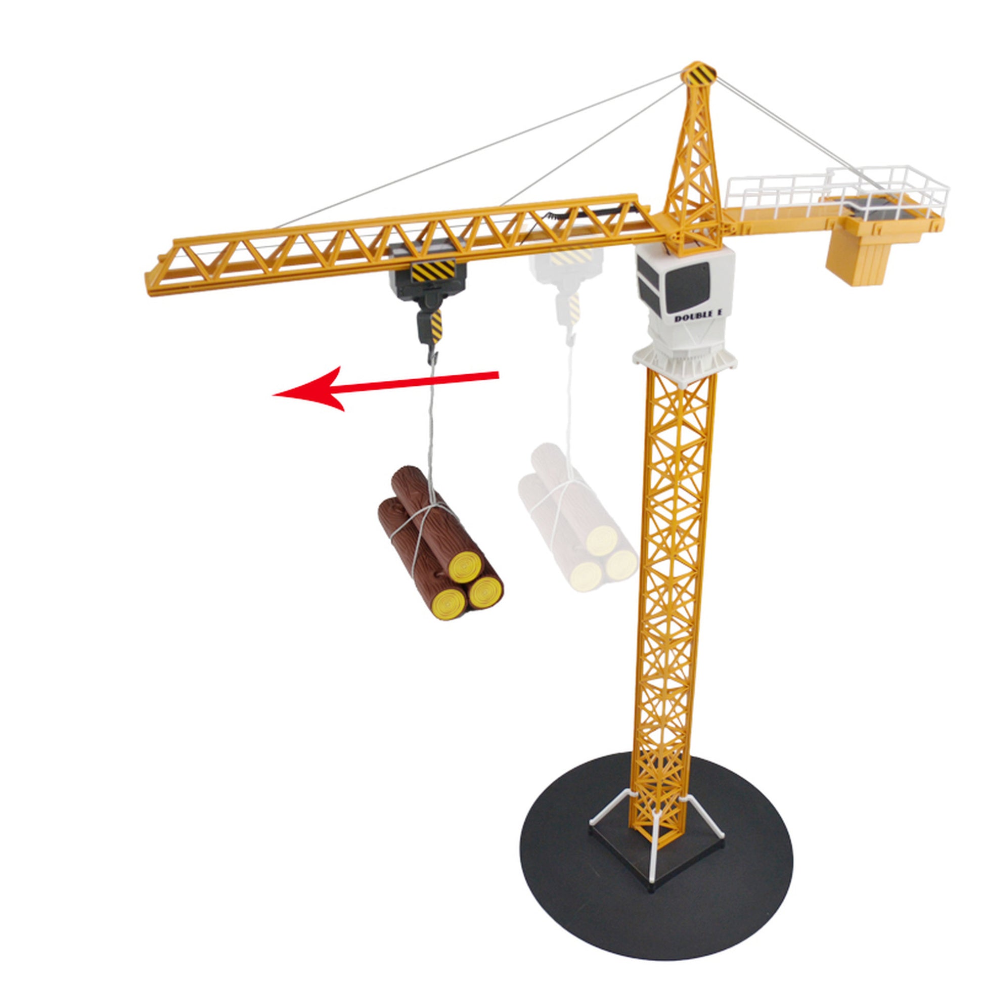 Double Eagle 1:20 Remote Control Tower Crane - Toyworld NZ