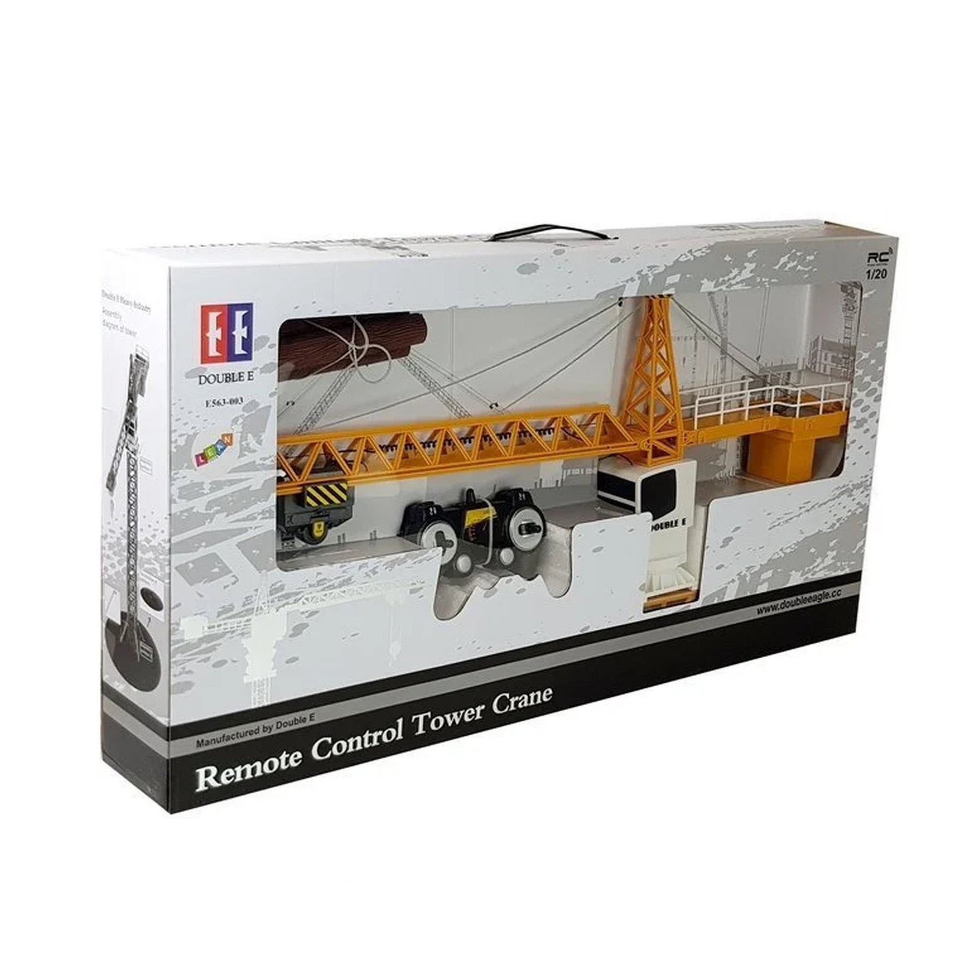 Double Eagle 1:20 Remote Control Tower Crane - Toyworld NZ