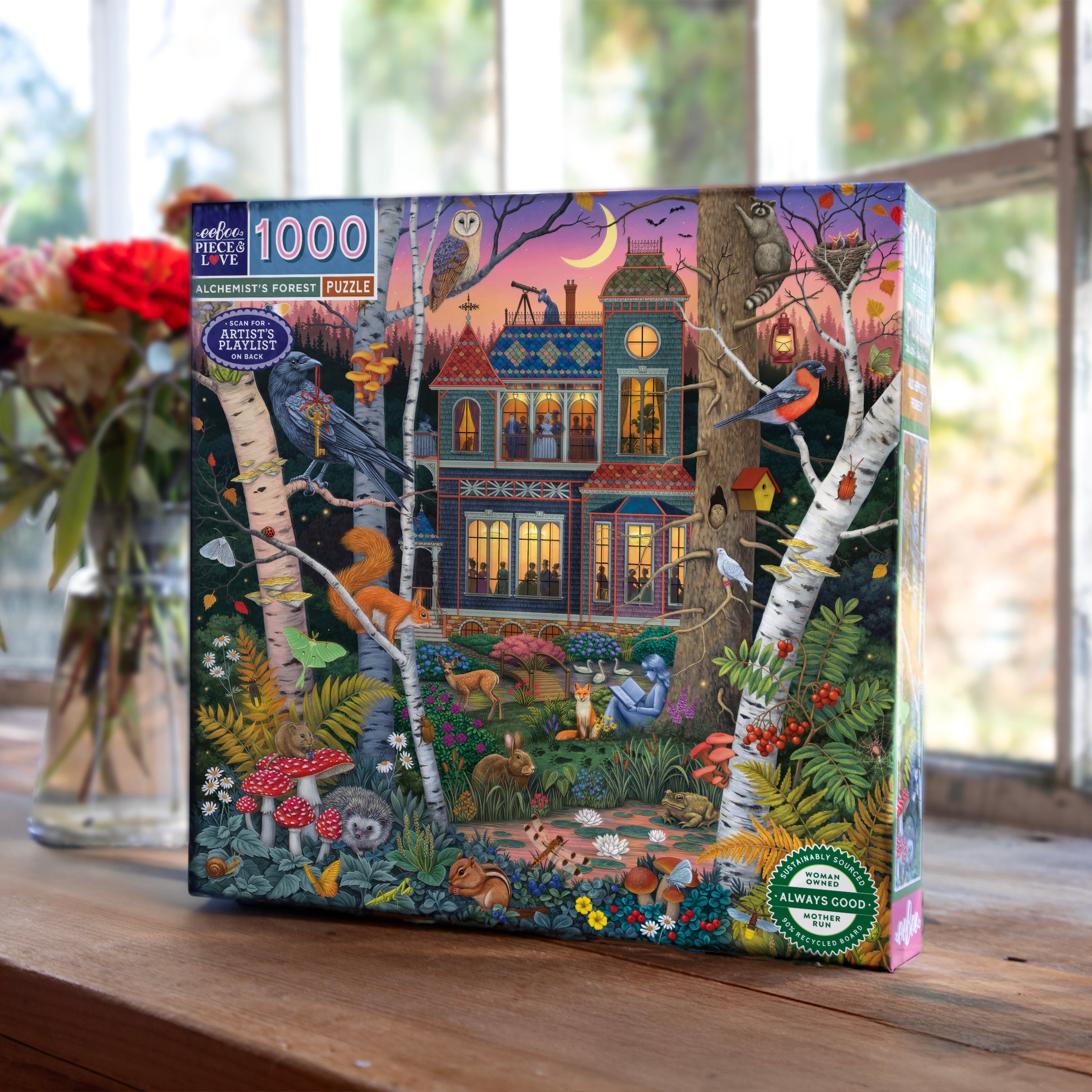 eeBoo 1000pc Jigsaw Puzzle -Alchemist's Forest