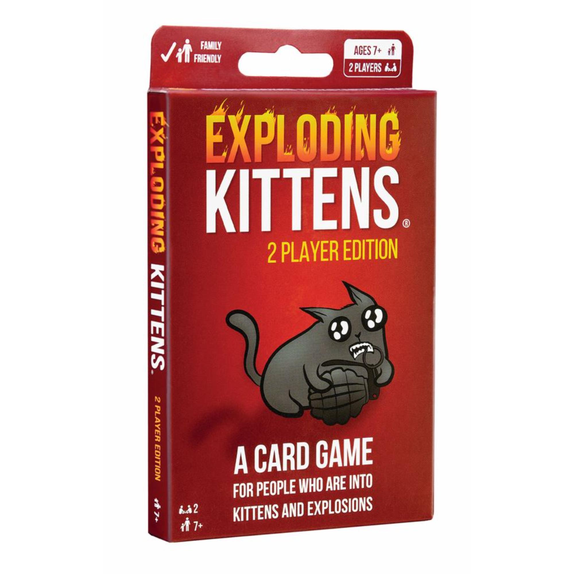 Exploding Pot Toy Exploding Kittens 2 Player Edition – Toyworld NZ