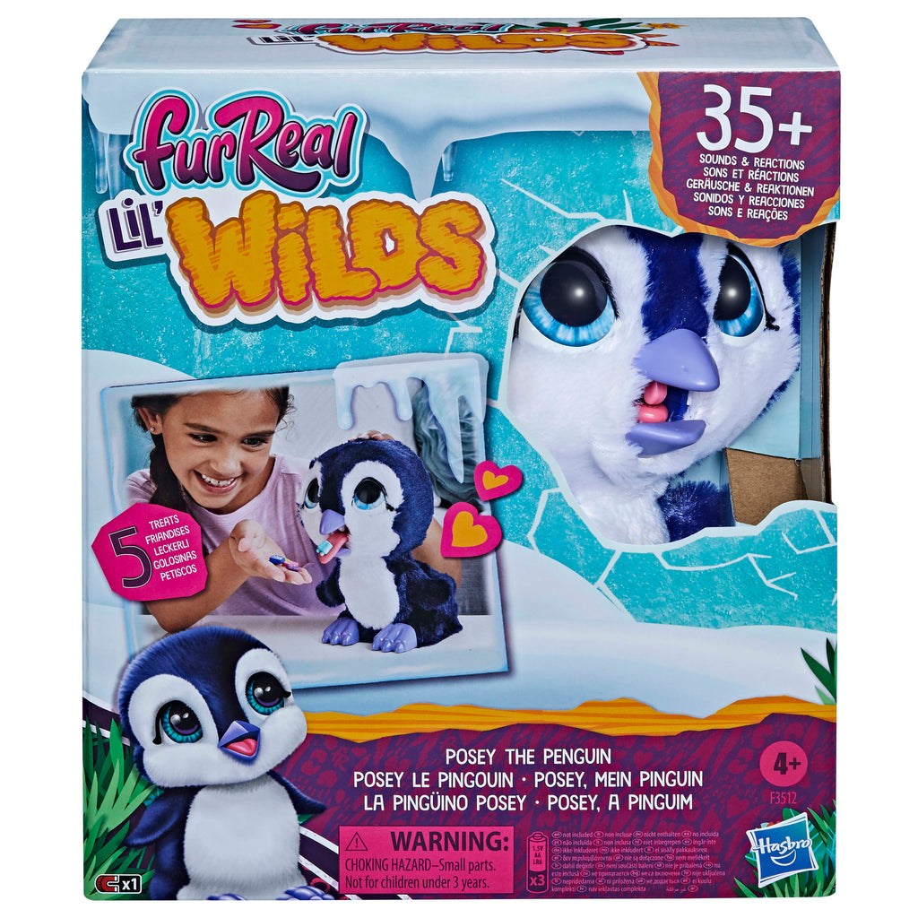 FURREAL FRIENDS LIL' WILDS POSEY THE PENGUIN