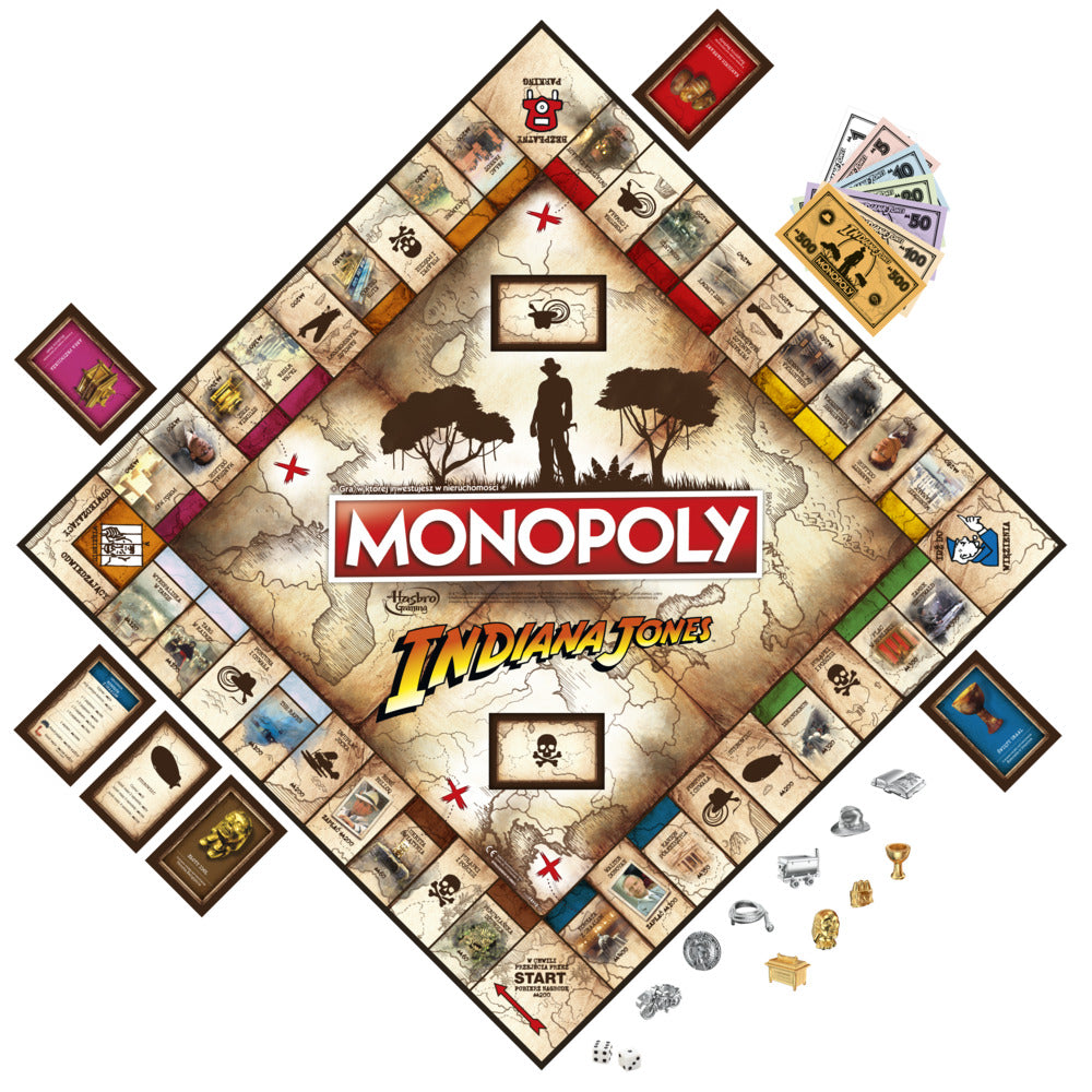 Monopoly Indiana Jones Edition Board Game