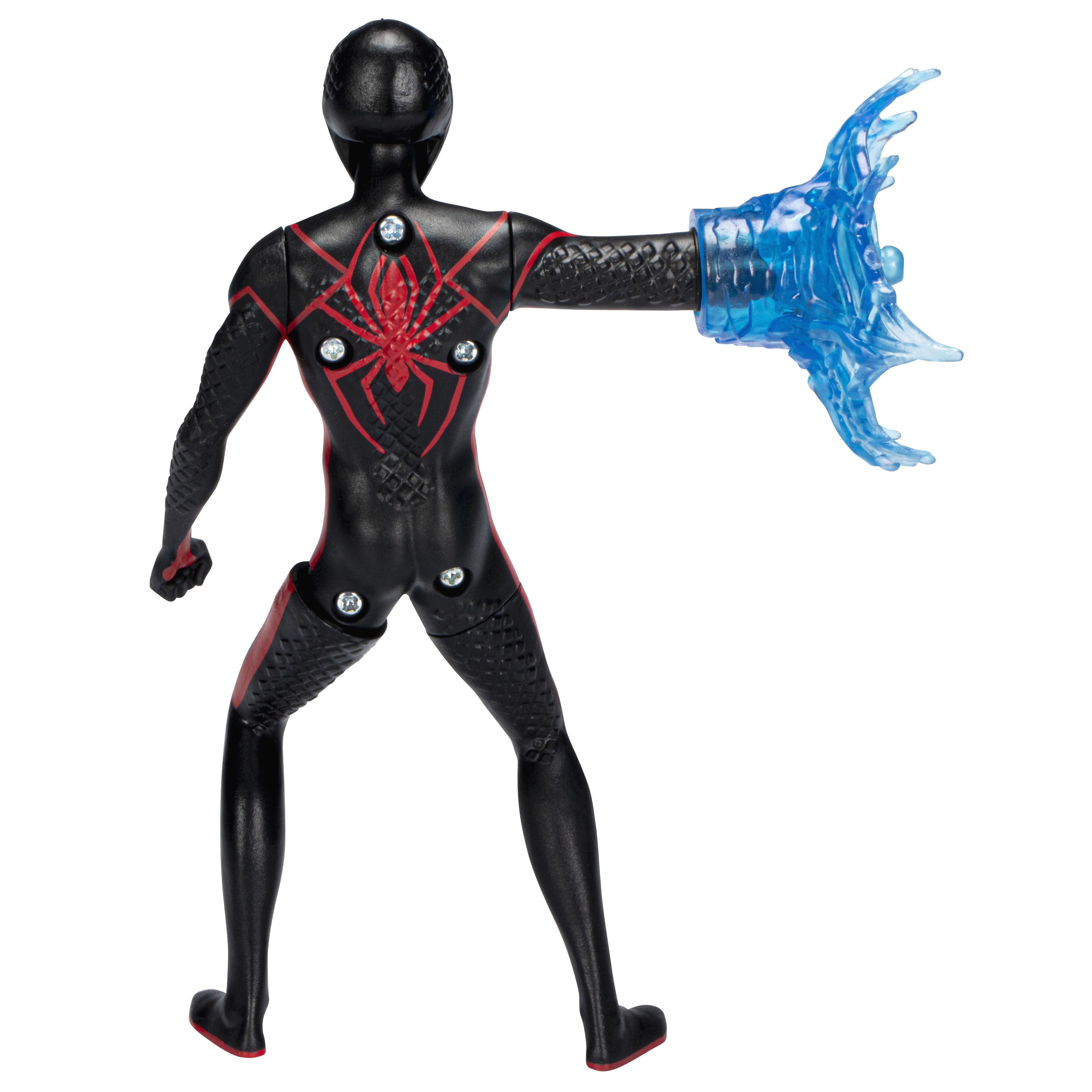Marvel Spider-Man Across The Spider-Verse Deluxe Figure Web Spinning Miles Morales