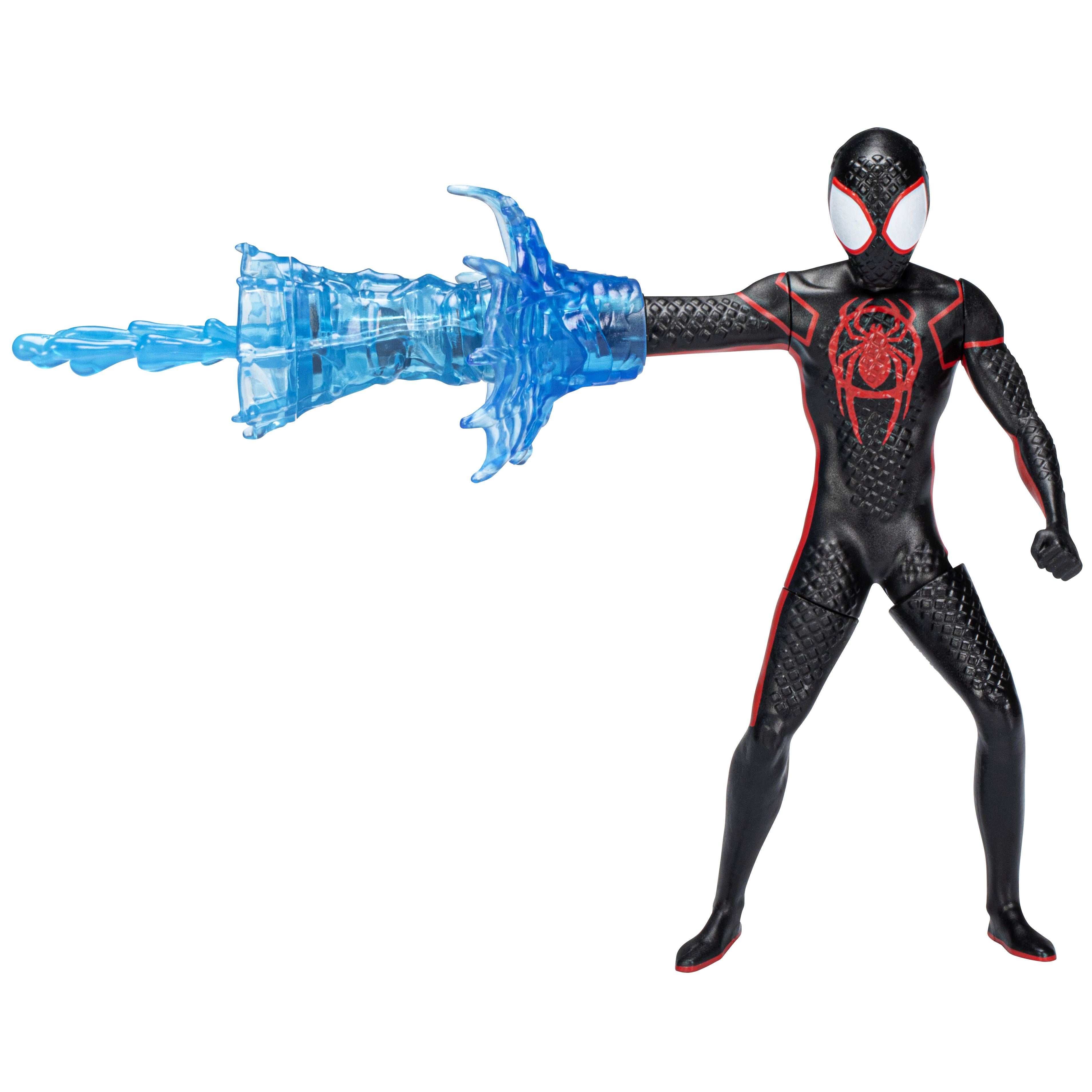 Marvel Spider-Man Across The Spider-Verse Deluxe Figure Web Spinning Miles Morales