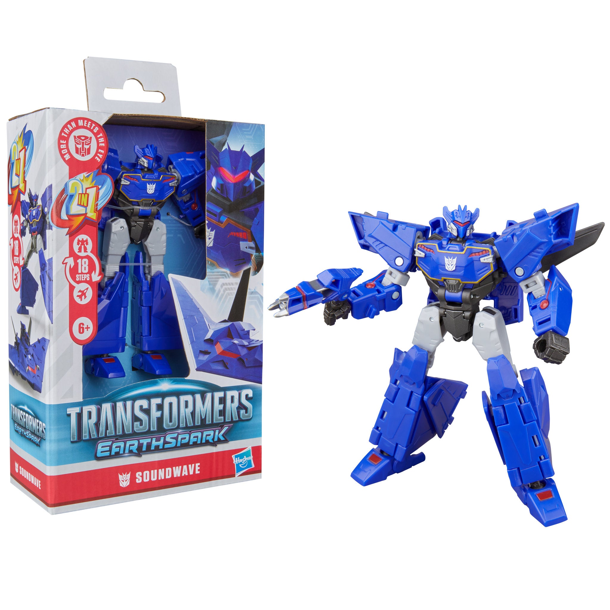 Transformers Earthspark Deluxe Class Soundwave Wave 7