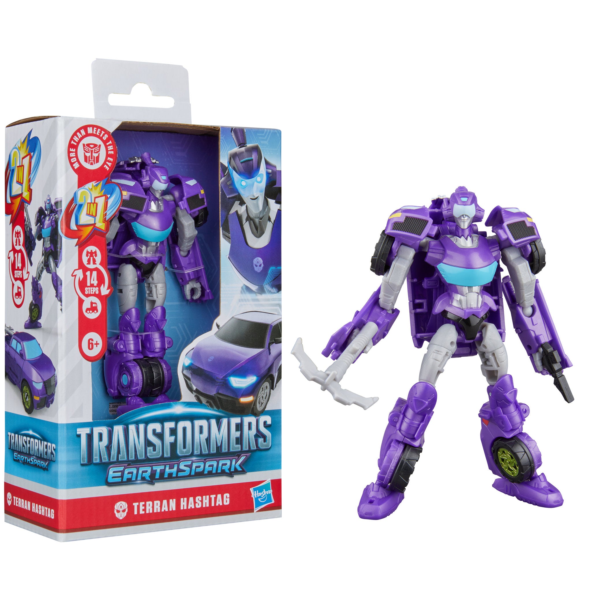 Transformers Earthspark Deluxe Class Terran Hashtag Wave 7