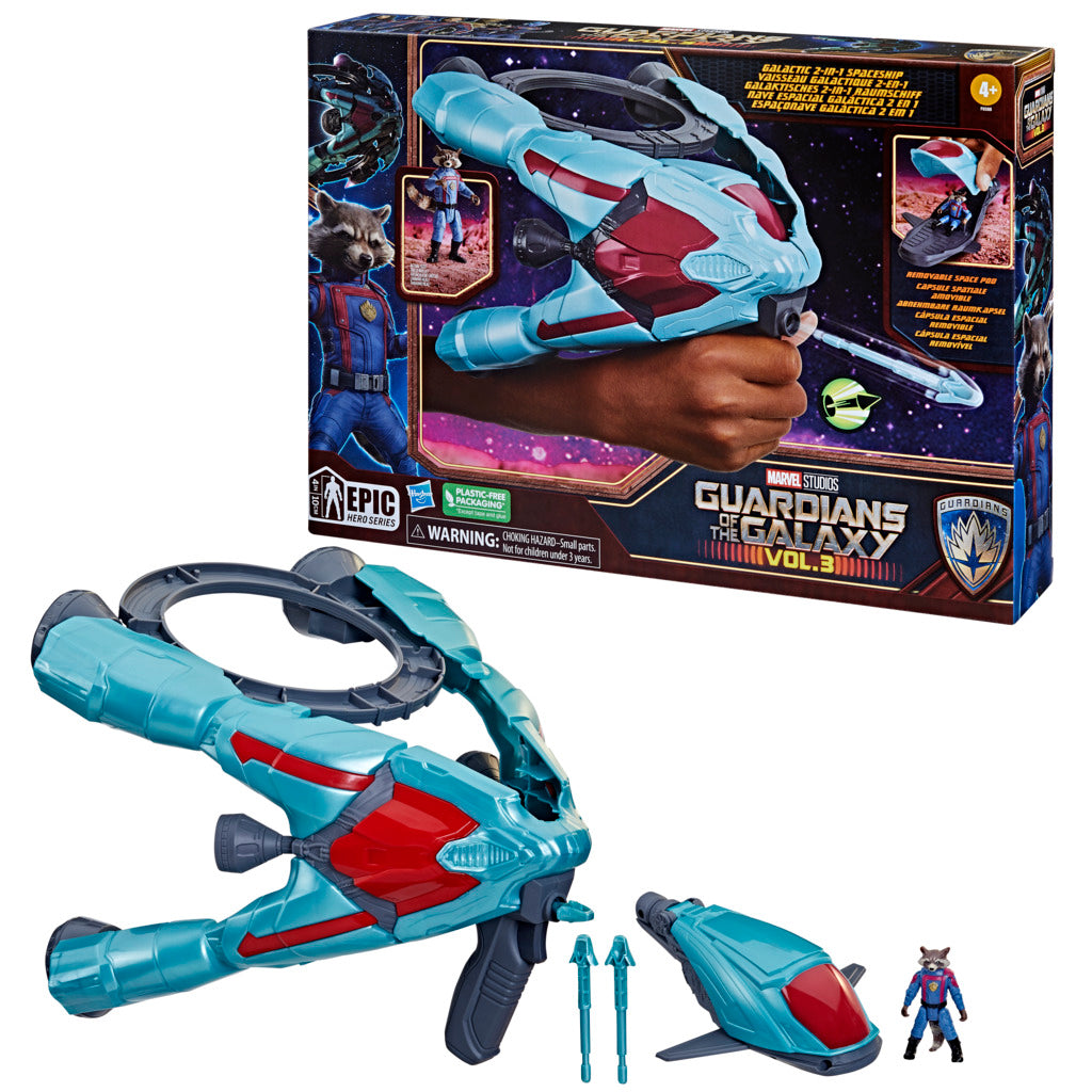 Marvel Guardians Of The Galaxy Vol.3 Galactic 2-In-1 Spaceship