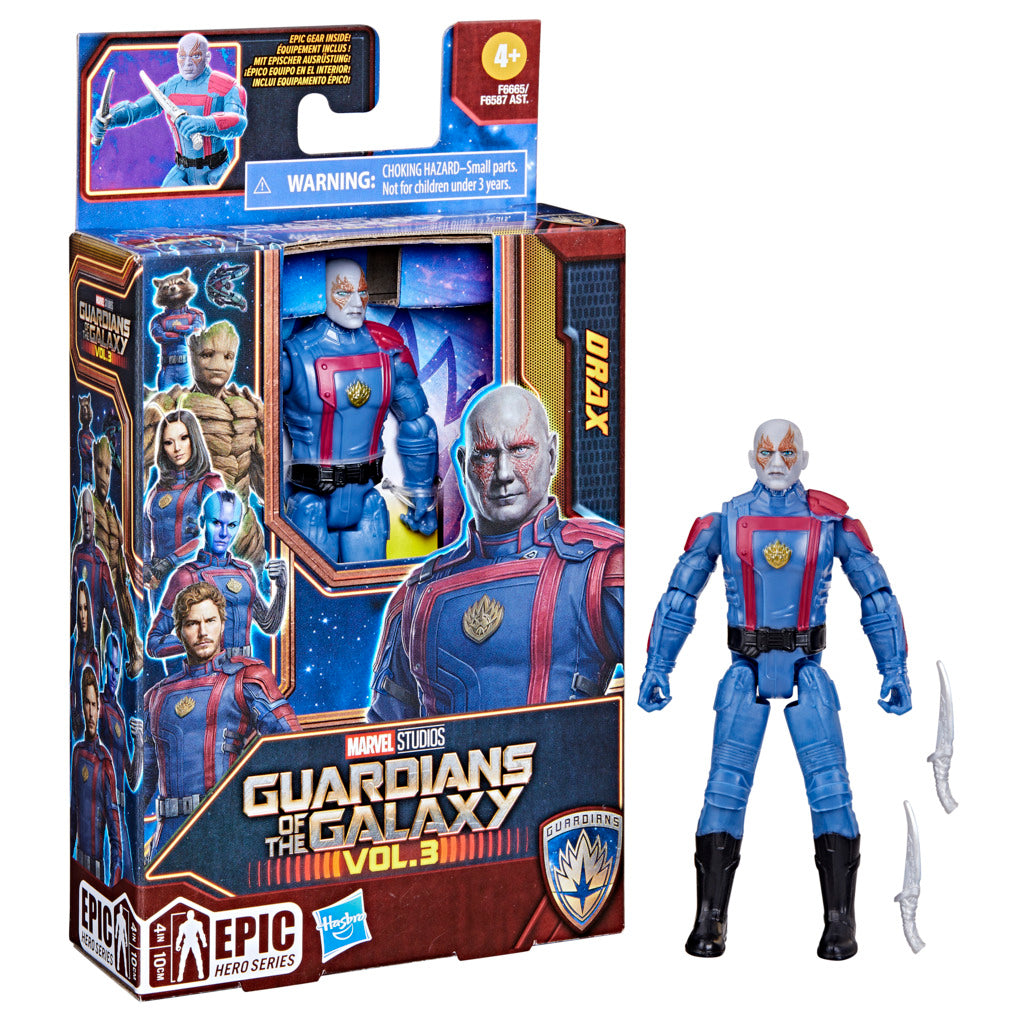 Marvel Guardians Of The Galaxy Vol.3 Epic Hero Series Figure Drax
