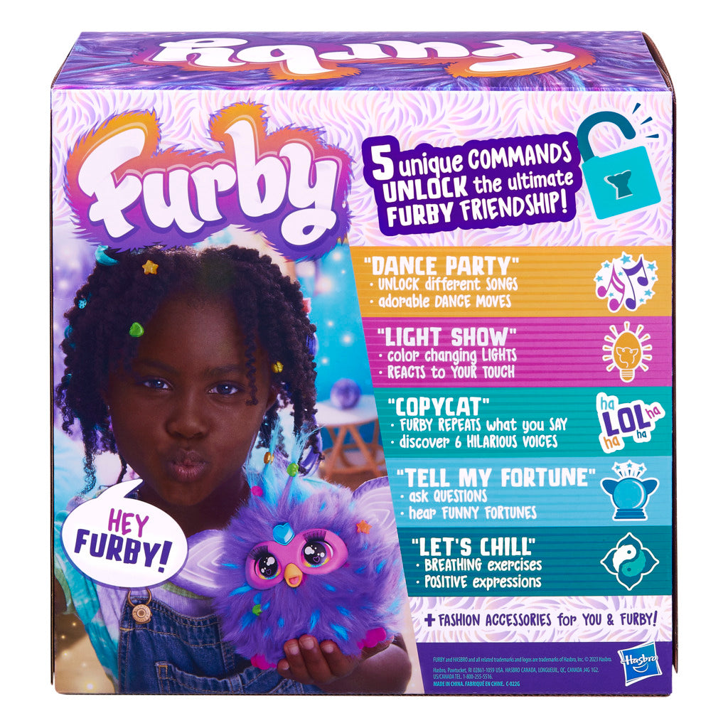 Furby Interactive Plush Purple