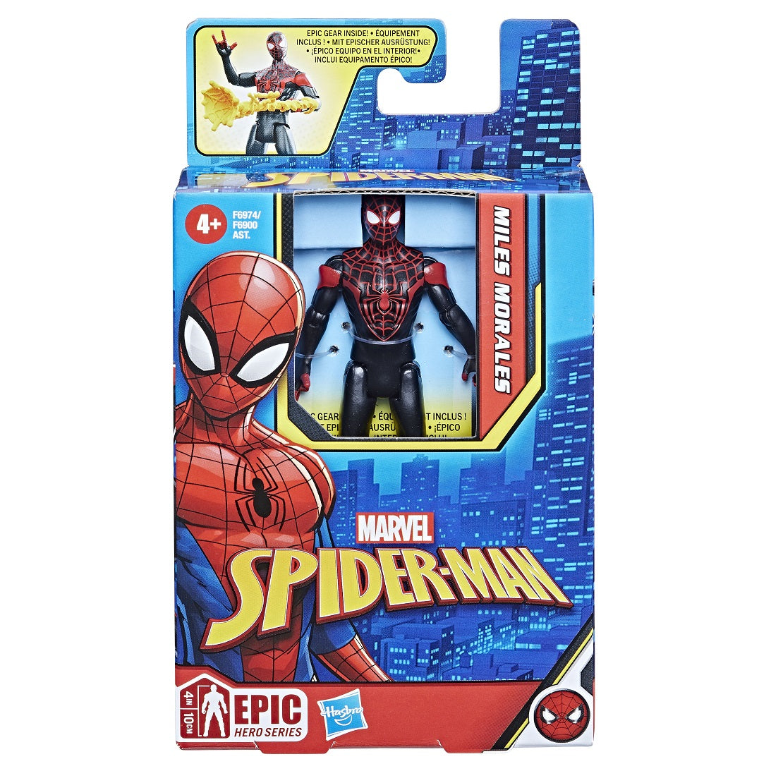 Marvel Spider-Man 4Inch(10cm) Epic Heroes Series Figure Miles Morales