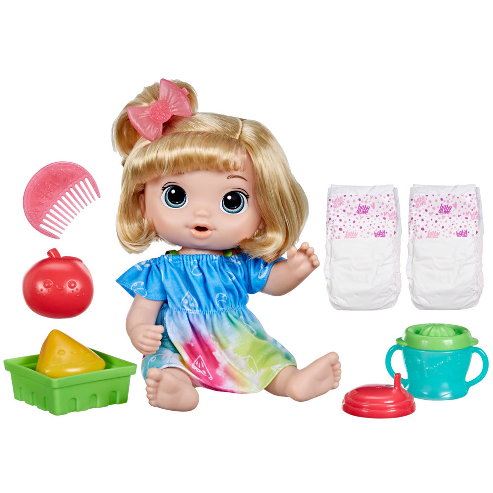 Baby Alive Fruity Sips Apple Blonde