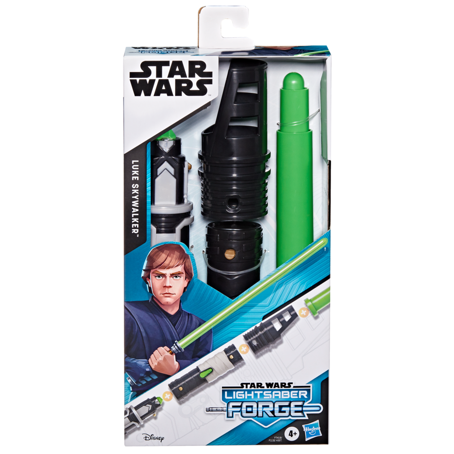 Star Wars Lightsaber Forge Luke Skywalker Green Lightsaber