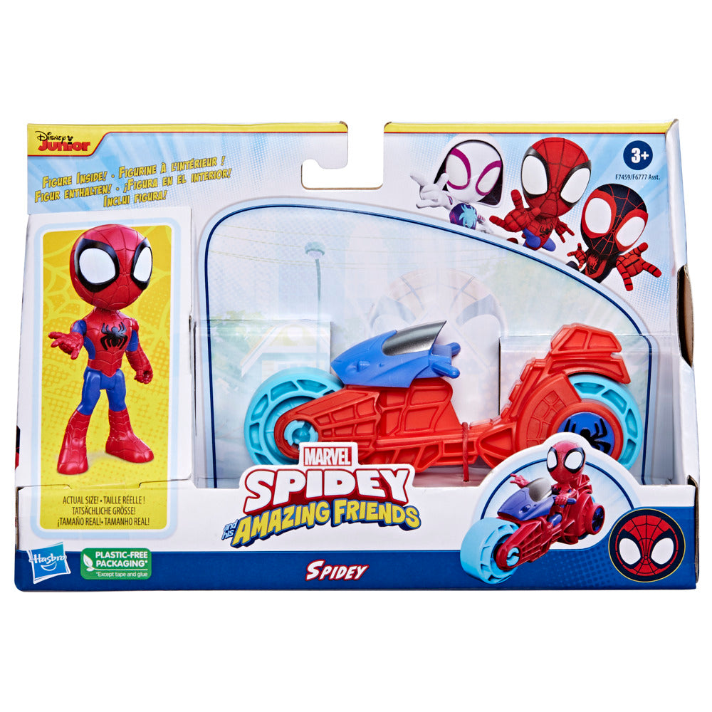 Marvel Spidey and His Amazing Friends Spidey Motorcycle