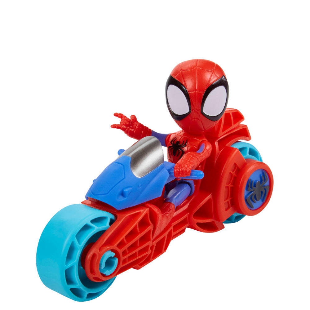 Marvel Spidey and His Amazing Friends Spidey Motorcycle and Figure