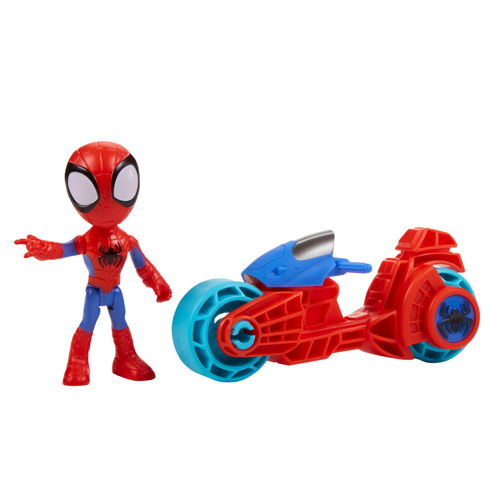 Marvel Spidey and His Amazing Friends Spidey Motorcycle and Figure