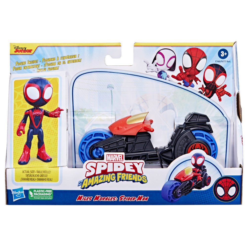 Marvel Spidey and His Amazing Friends Miles Morales: Spider-Man Motorcycle