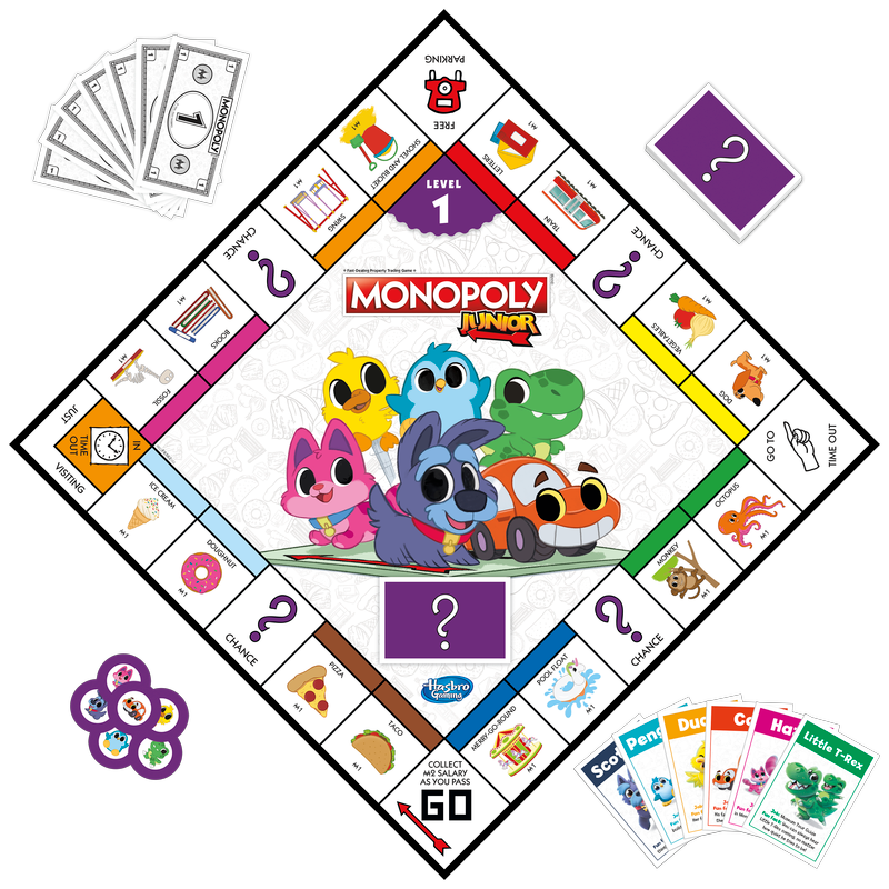 Monopoly Junior 2 Games In 1