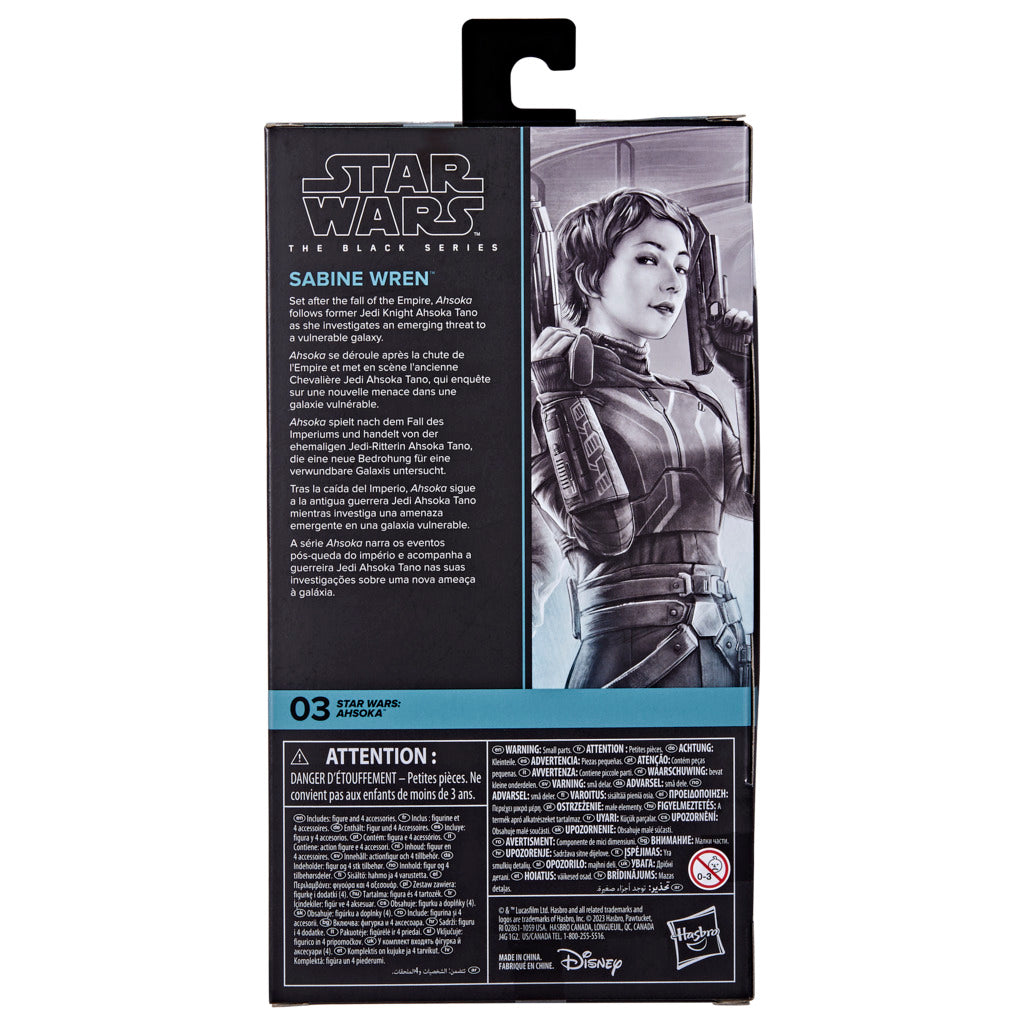Star Wars The Black Series 6 Inch Action Figure - Sabine Wren