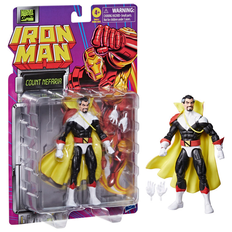 Marvel Legends Retro Count Nefaria - Toyworld NZ