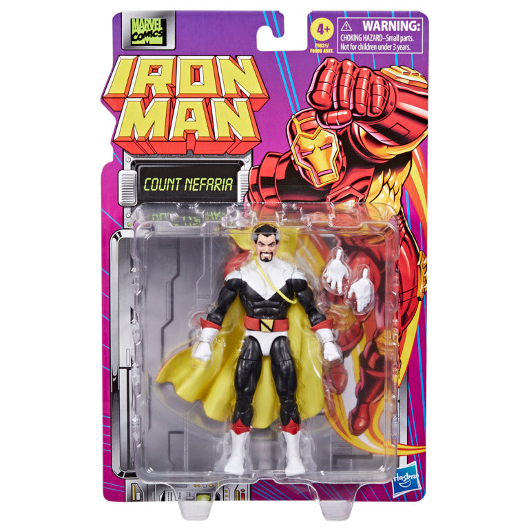 Marvel Legends Retro Count Nefaria - Toyworld NZ