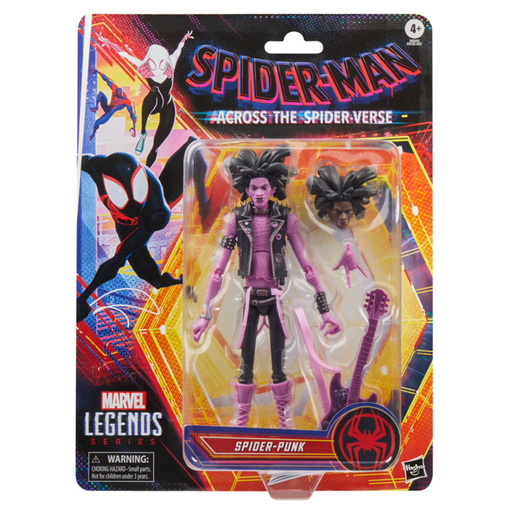 Marvel Legends Series Spider-Punk, Spider-Man: Across the Spider-Verse 6 Inch Action Figure