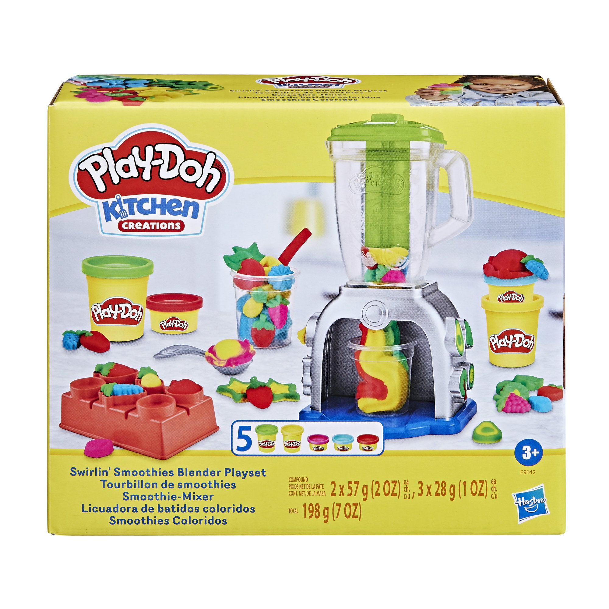 Play-Doh Swirlin Smoothies Blender Playset