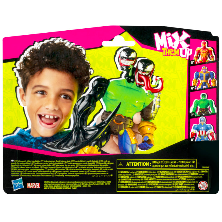 Spiderman Mixmashers Venom Deluxe Figure