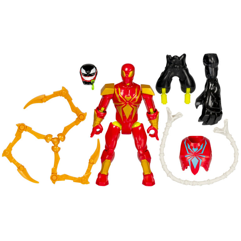 Marvel Spiderman Mixmashers Iron Spider Deluxe Figure