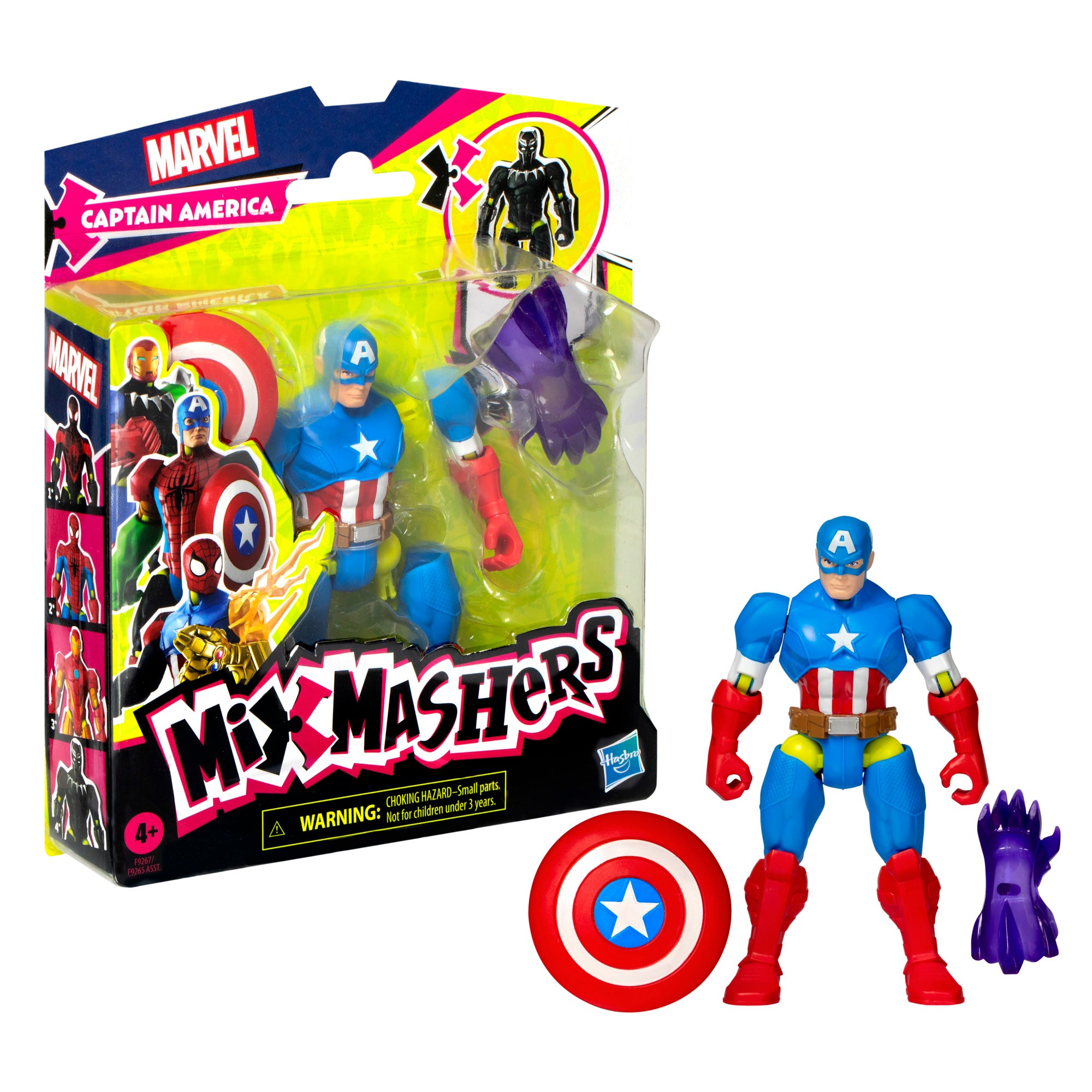 Marvel Avengers Mixmashers Captain America Basic Figure