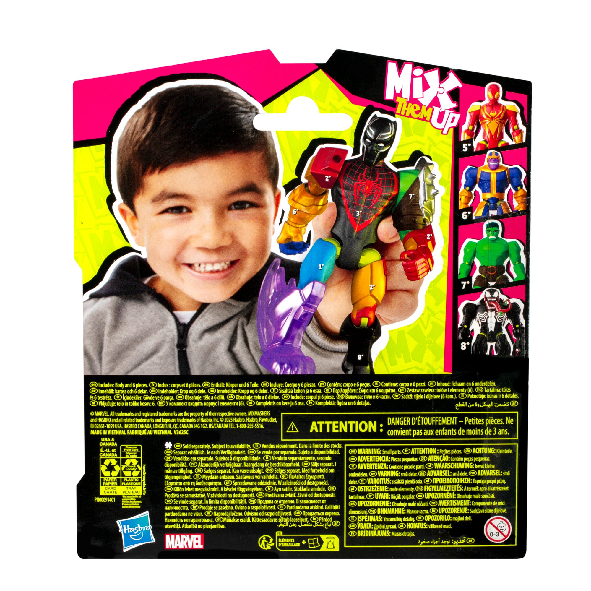 Marvel Avengers Mixmashers Black Panther Basic Figure