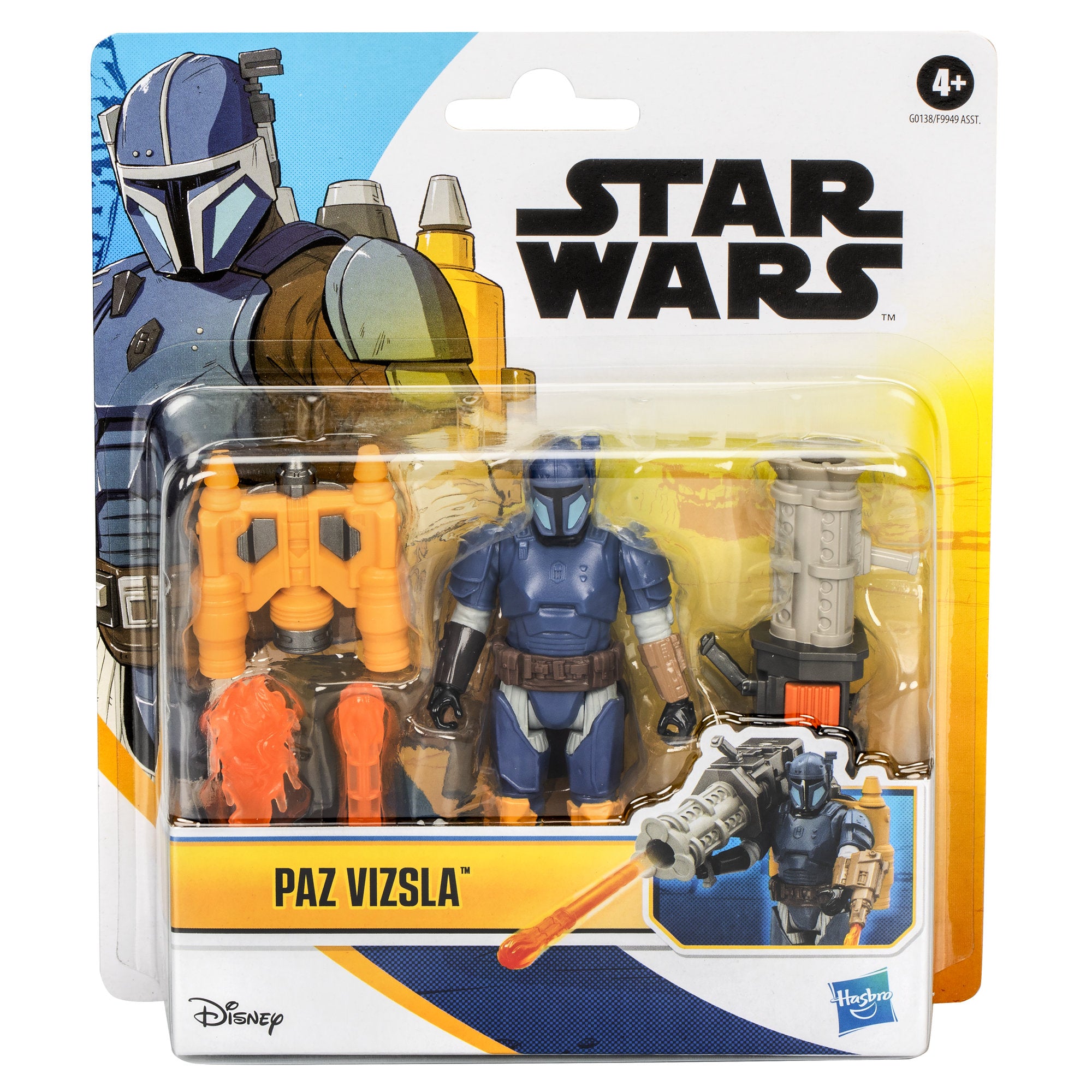 Star Wars 4 Inch Deluxe Action Figure - Pax Visla
