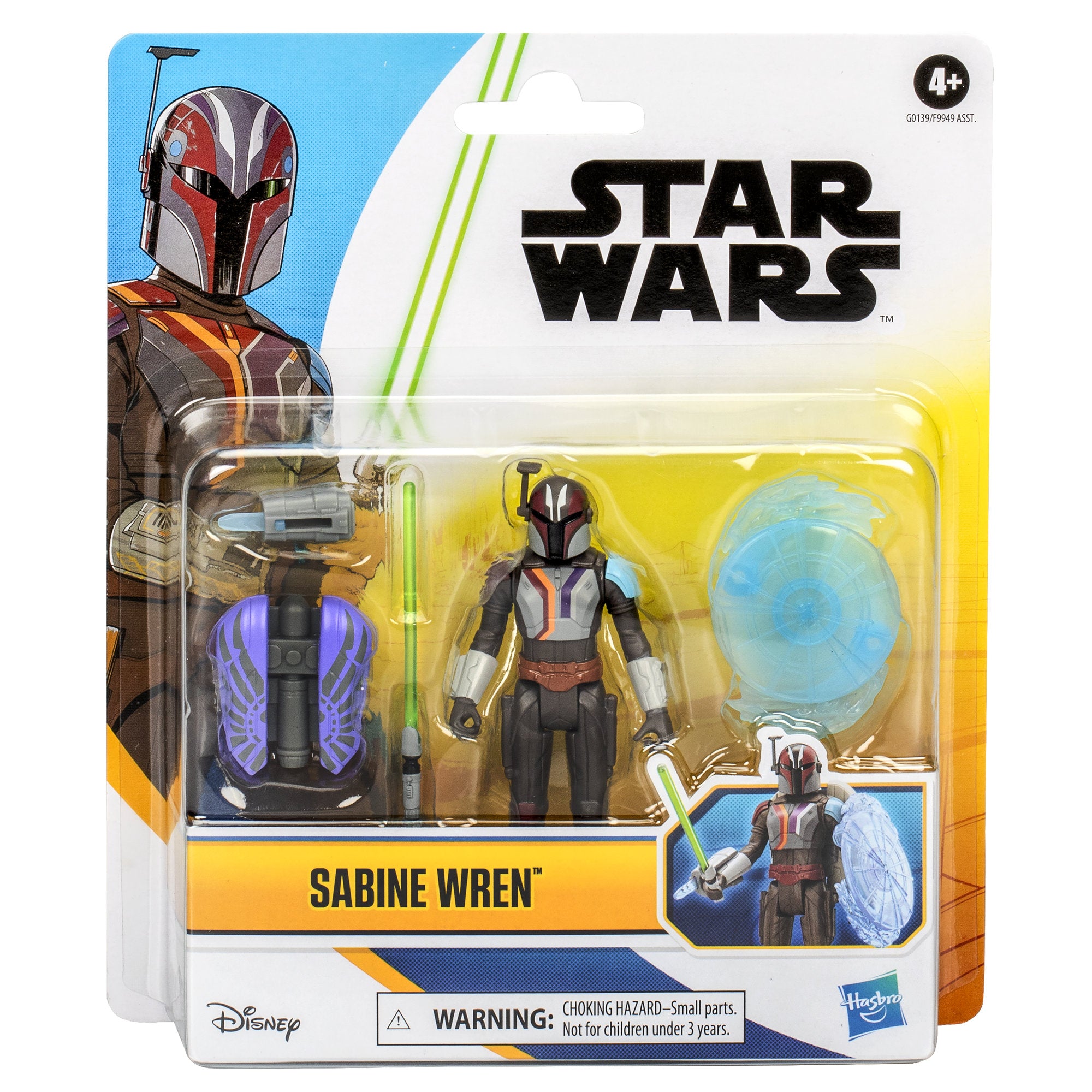 Star Wars 4 Inch Deluxe Action Figure - Sabine Wren