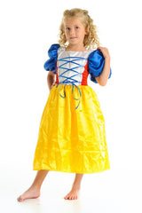 Fairy Girls Snow White Dress Satin Small