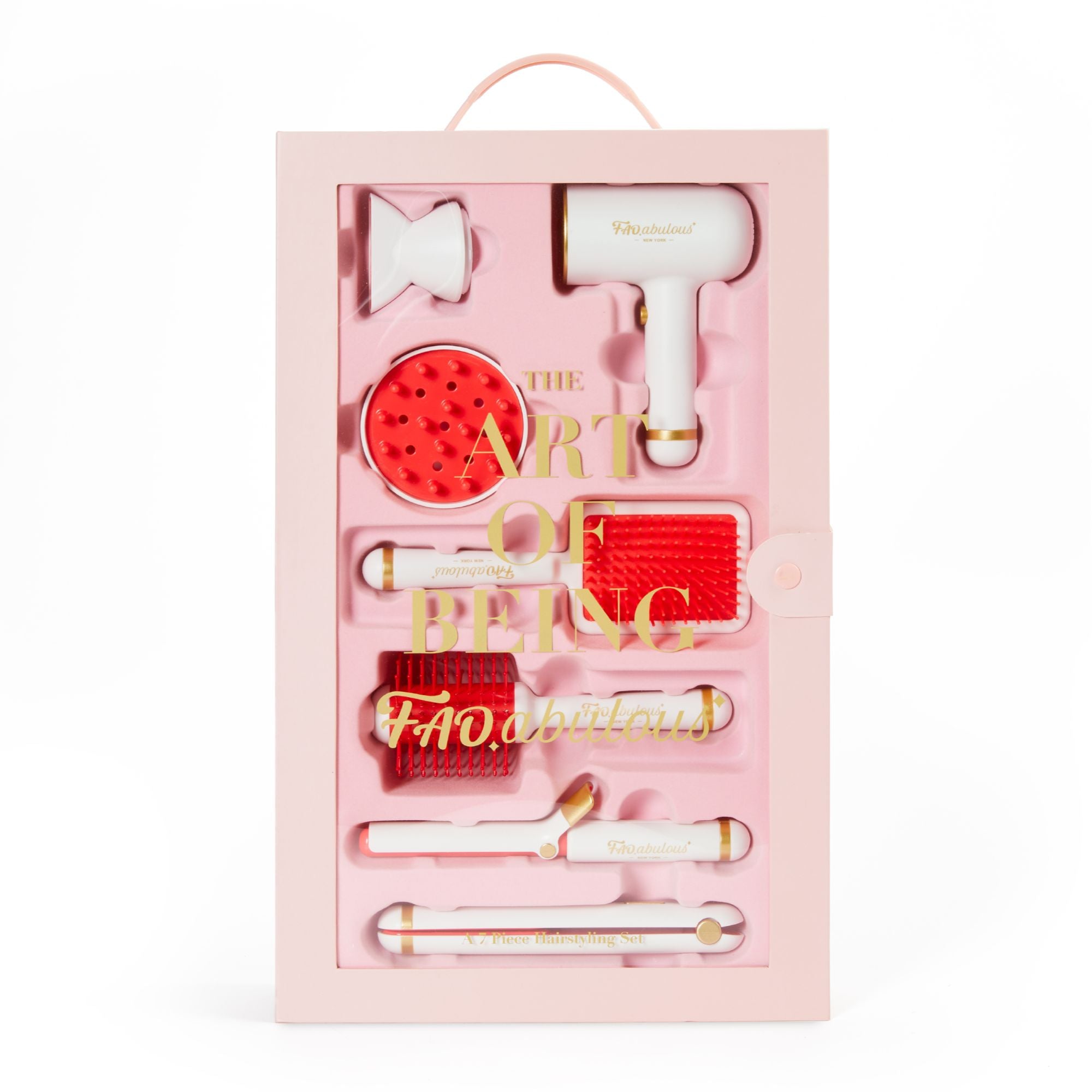 F.A.O. Schwarz Pampered Play Hair Pro 8 Piece Set