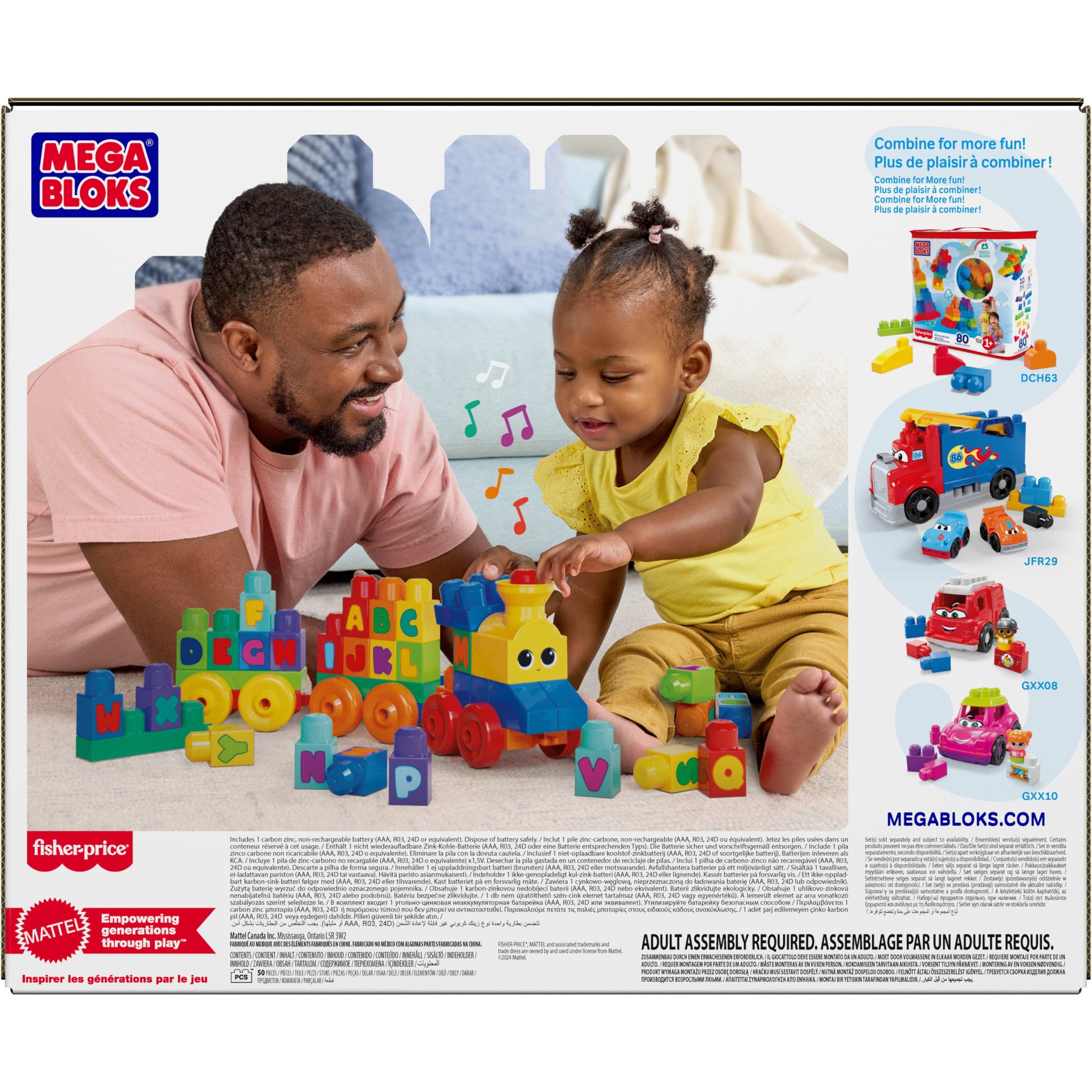 MEGA Bloks ABC Musical Train