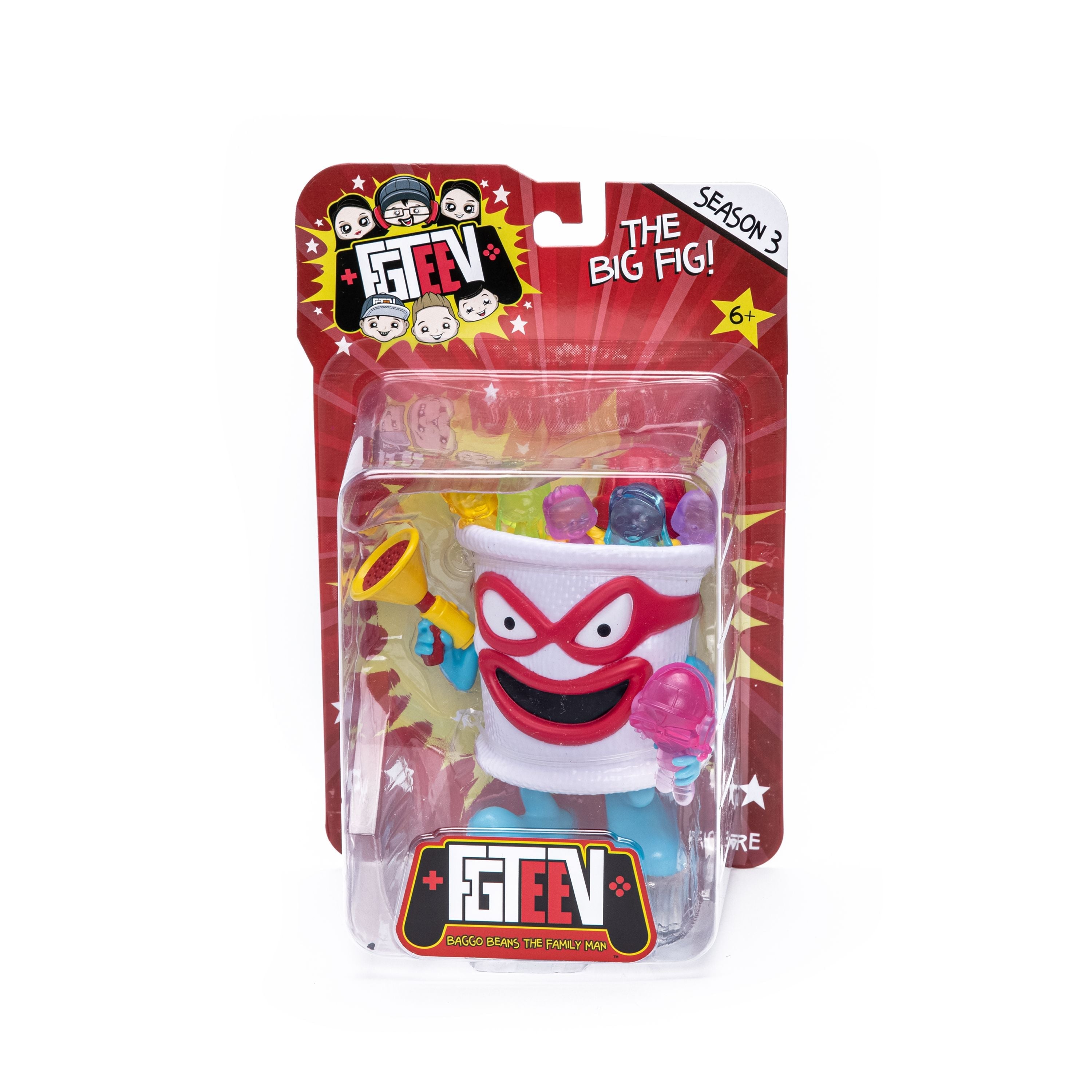 FGTeev 15cm Figure Season 3 Baggo Beans The Family Man