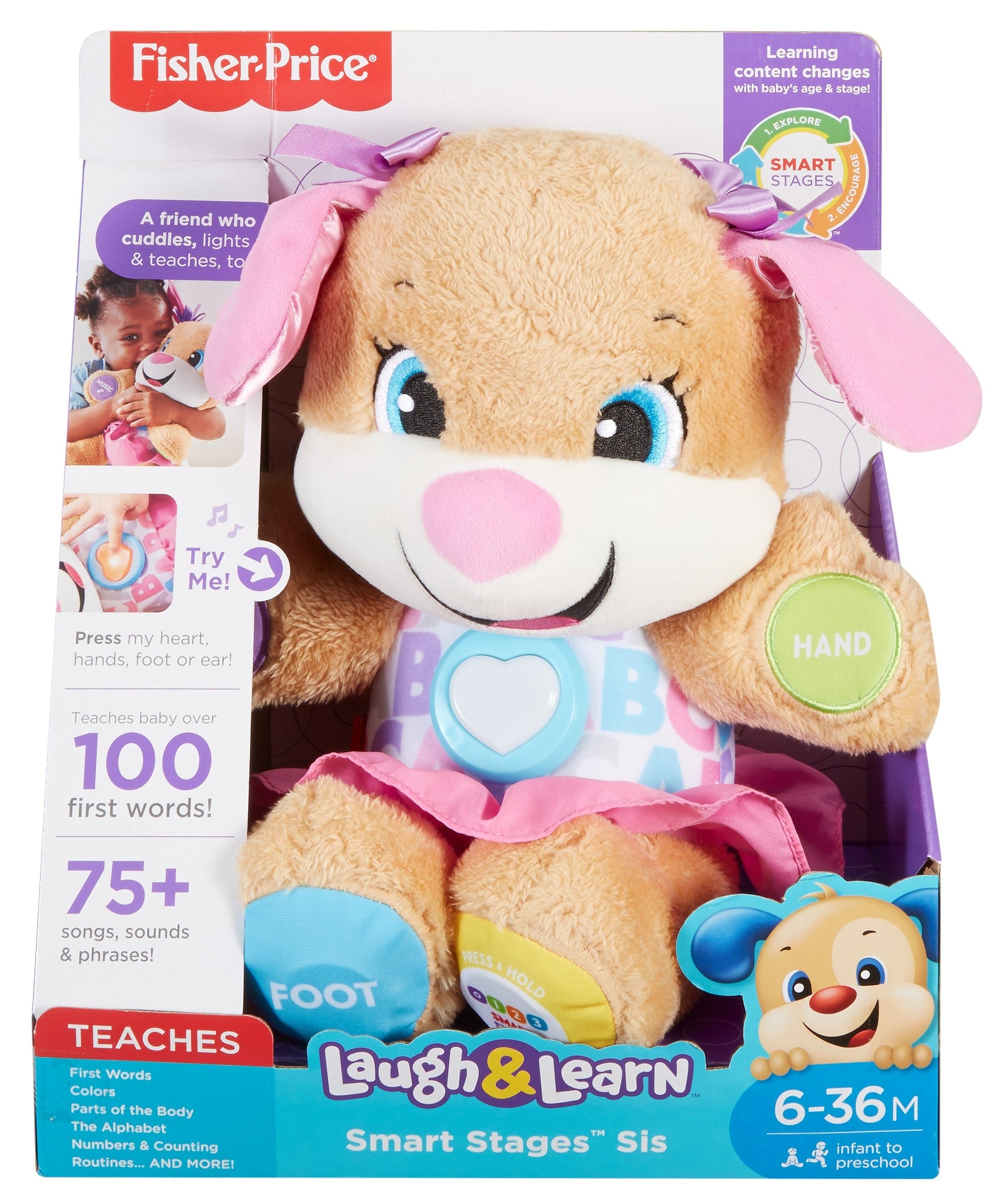 Fisher-Price Laugh Learn Smart Stages Sis – Toyworld NZ