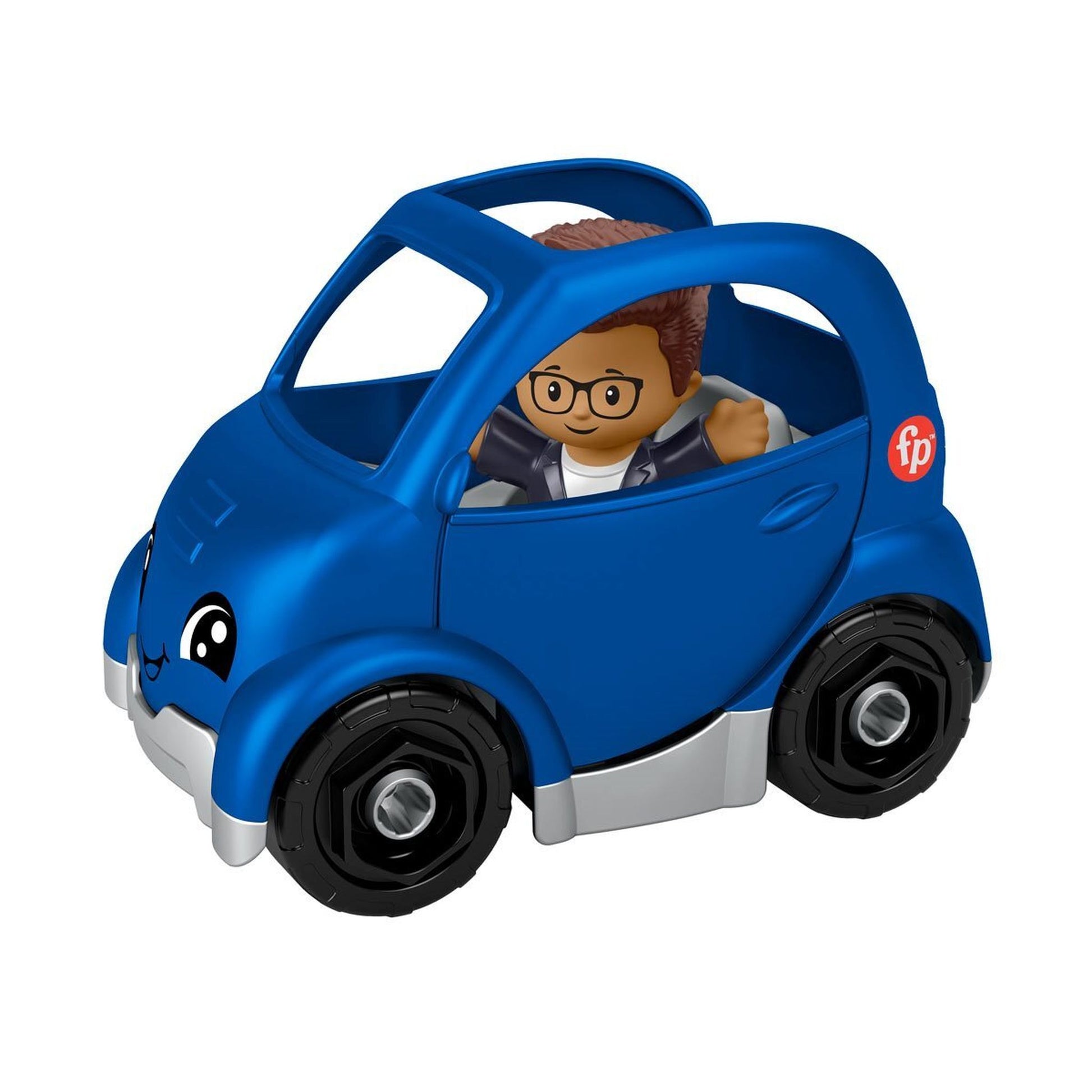 Fisher-Price Little People Transports Blue Car – Toyworld NZ