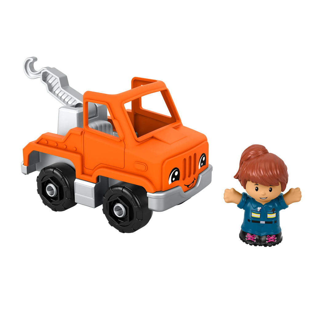 Fisher-Price Little People Transports Help And Go Tow Truck - 2