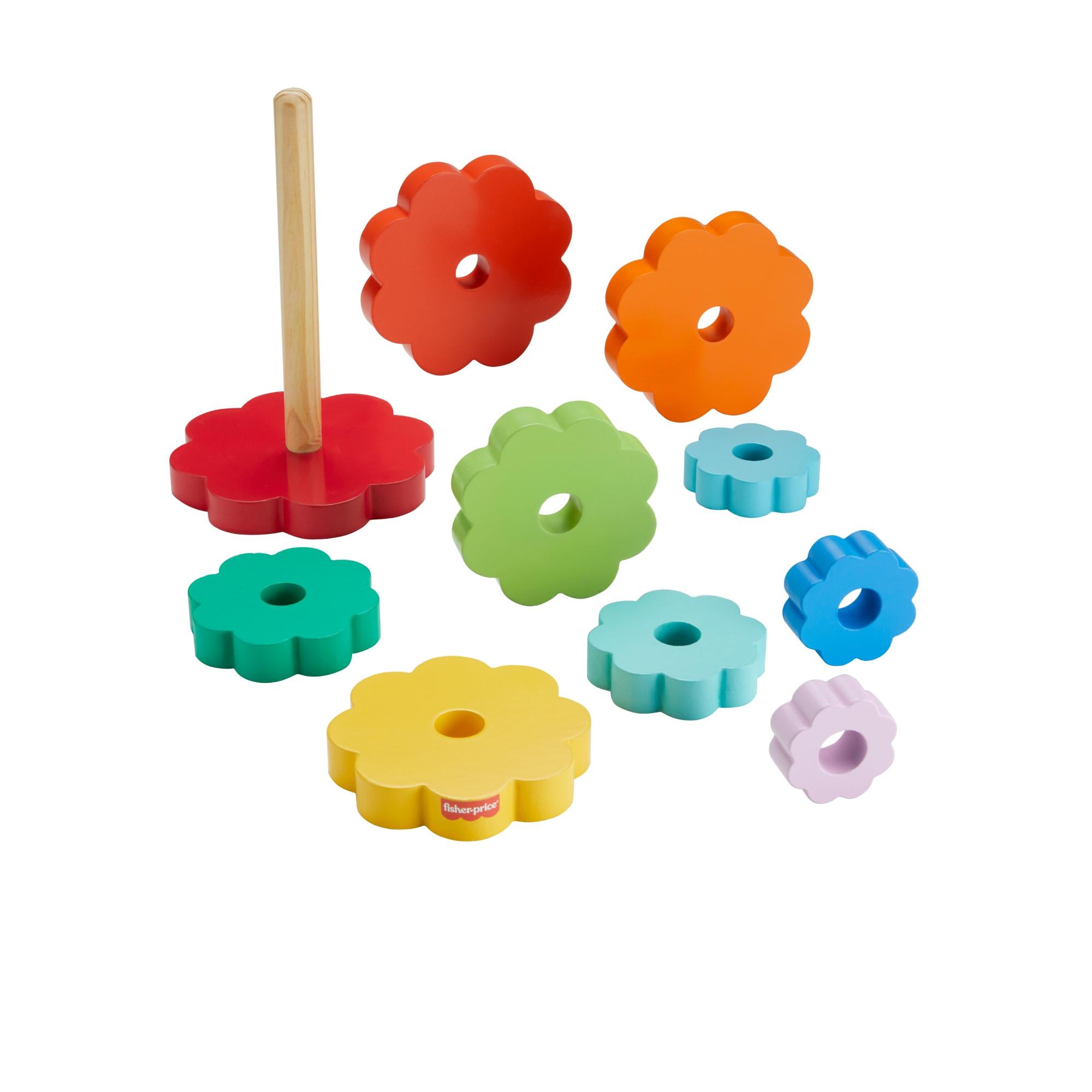 Fisher-Price Wooden Ring Stacker