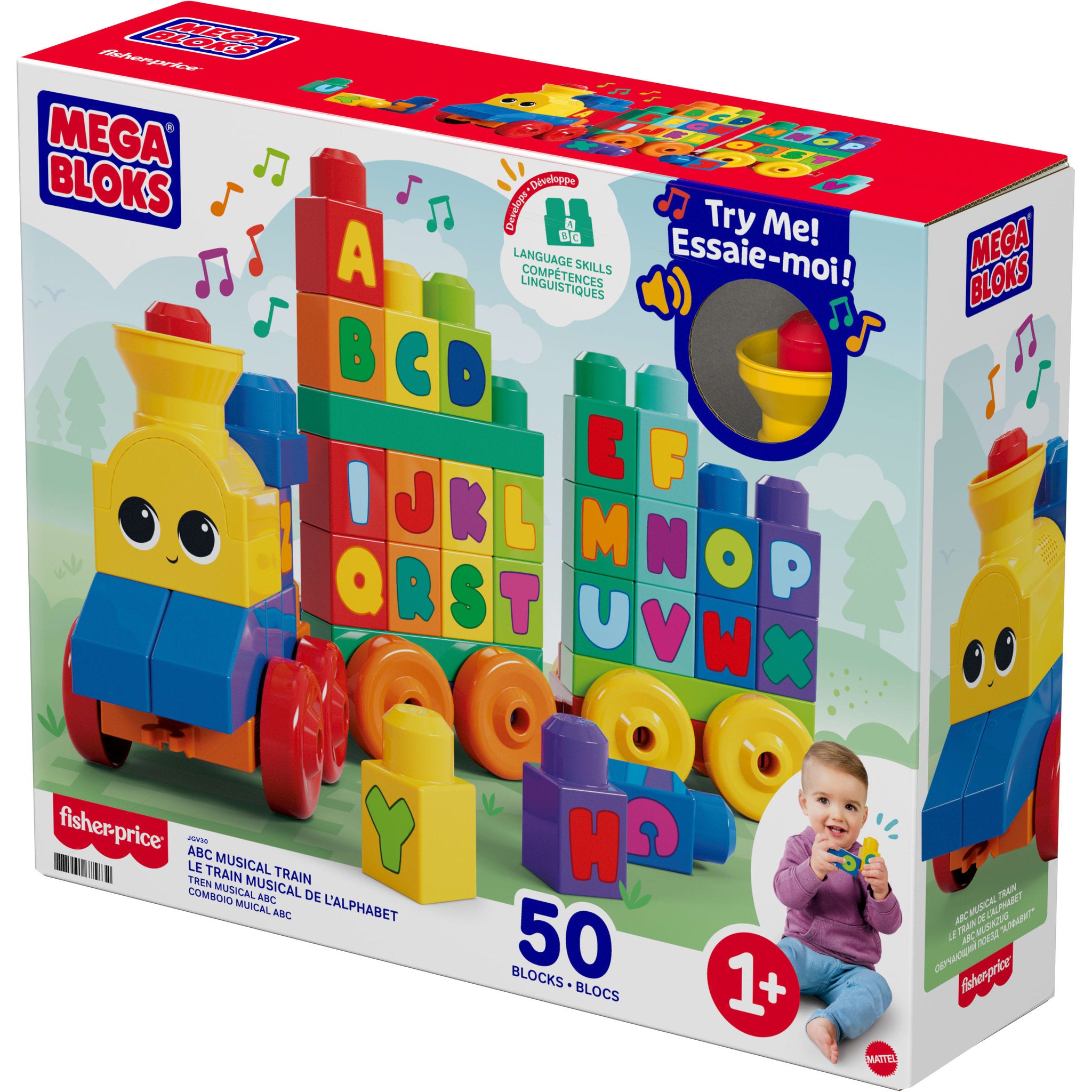 MEGA Bloks ABC Musical Train