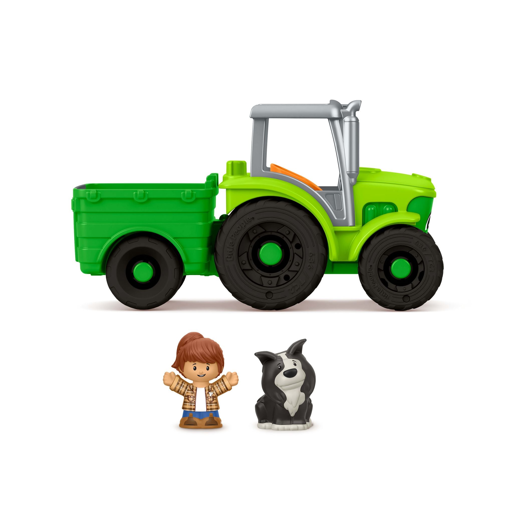 Fisher-Price Little People Push & Play Tractor