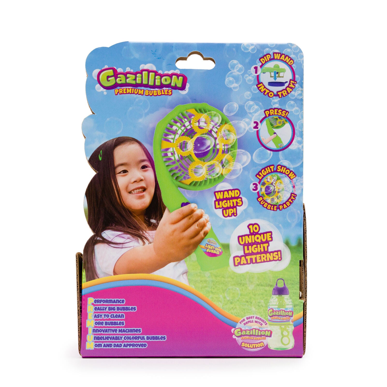 Gazillion Bubbles Light Show Bubble Wand